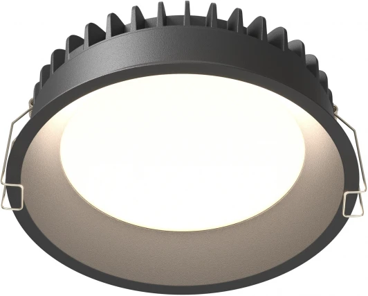 DL055-18W3-4-6K-B Встраиваемый светильник 8W Maytoni Okno DL055-18W3-4-6K-B (LED, 220V, круглые, IP44)