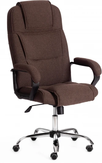 19398 Компьютерное кресло игровое Tetchair BERGAMO (Ткань/Коричневый)