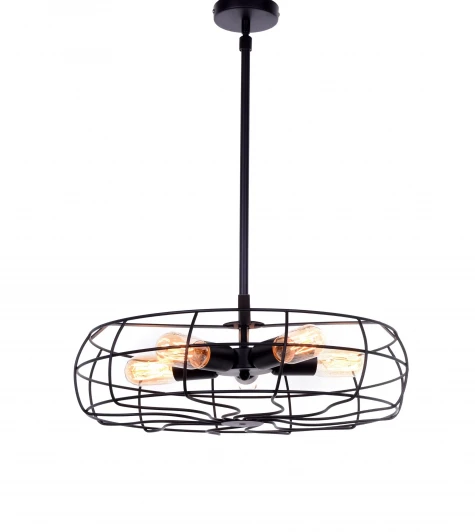LDP 8008 BK Потолочная люстра Lumina Deco Nino LDP 8008 BK