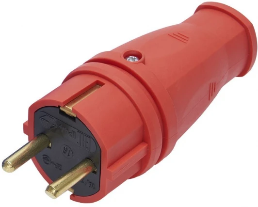 39160 Вилка прямая с заземлением Stekker Одри 39160