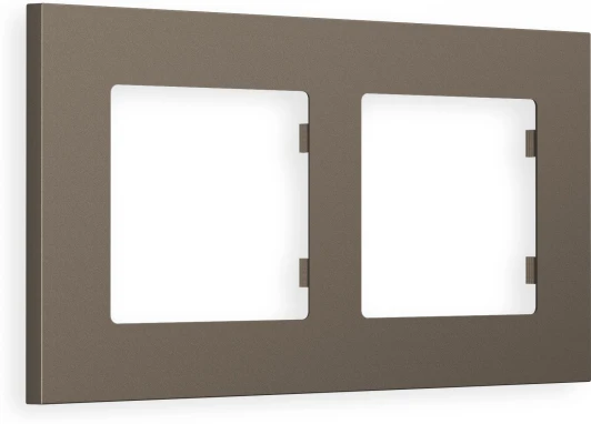 AF250632 Рамка Ambrella Volt ALFA Qubi (Темная бронза матовый) 2-ая AF250632