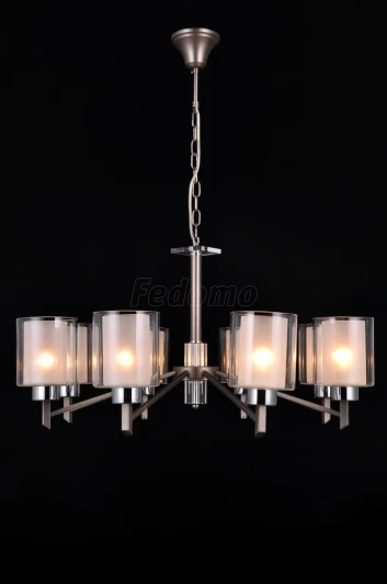 DOUBLE 81049-8C ANTIQUE SILVER Люстра подвесная DOUBLE 81049-8C ANTIQUE SILVER