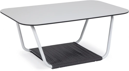 WHITE-90-60-G-4sis white "Глория" журнальный стол 90х60см из HPL, цвет "молочный" 4SIS арт.УТ-00008356