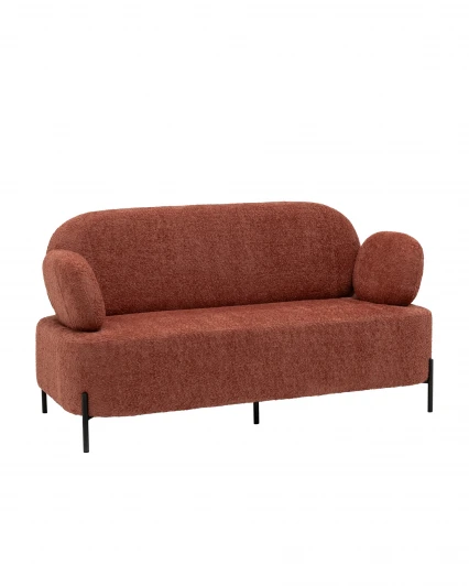 УТ000040021 Диван Кэнди ткань букле коралловый Stool Group арт.УТ000040021