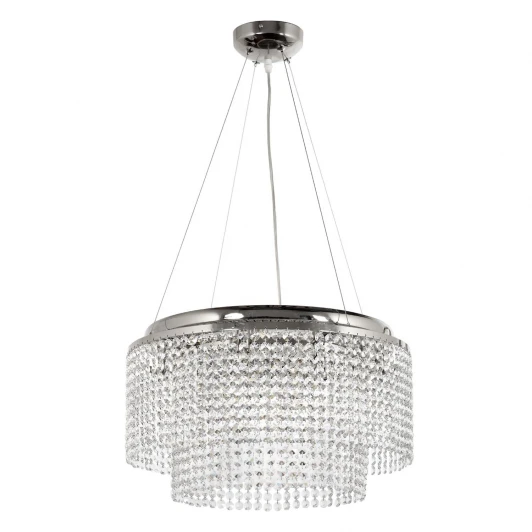 Milano E 1.5.D50.501 N Подвесная люстра Arti Lampadari Milano E 1.5.D50.501 N (220V, хрусталь, на тросе)