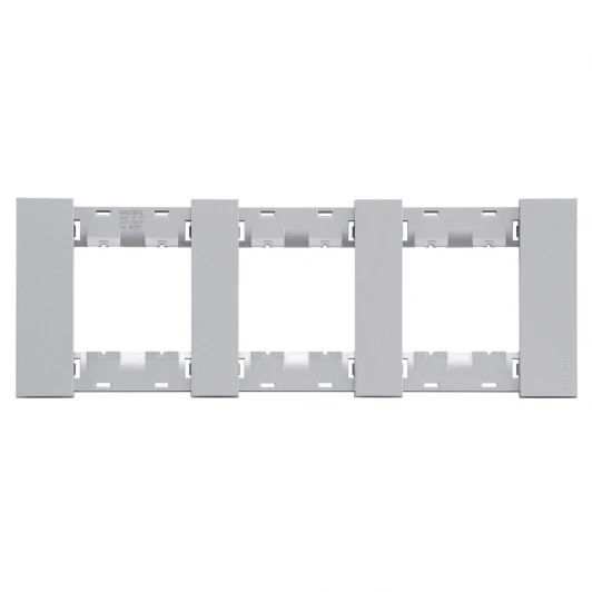 AA4802M3AS Рамка 3-ая серый матовый Meiton AA4802M3AS