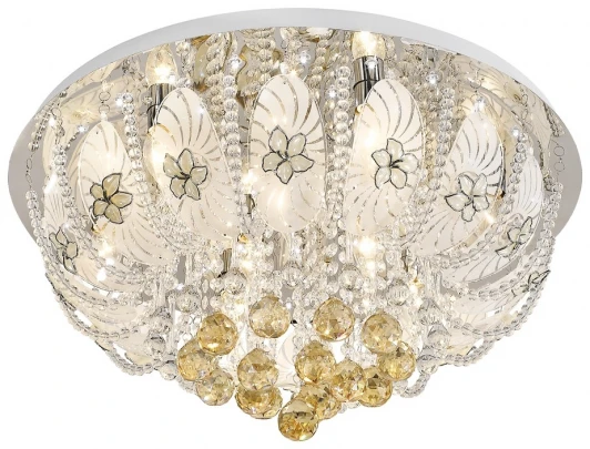 743-107-09 Потолочный светильник буше круглый Velante 743 743-107-09 (220V, пульт управления)