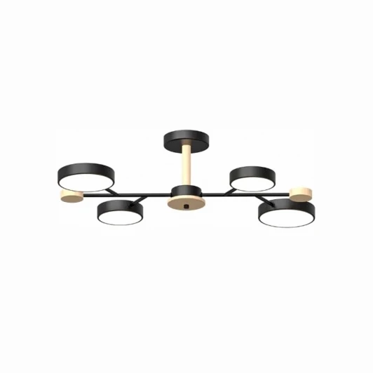 L3213-670 BK Потолочная люстра светодиодная на штанге LED4U LED4U L3213-670 BK