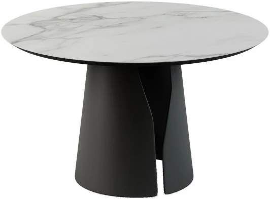 Н0000038712 Стол Top Concept круглый GIO 100, керамика матовая, белая