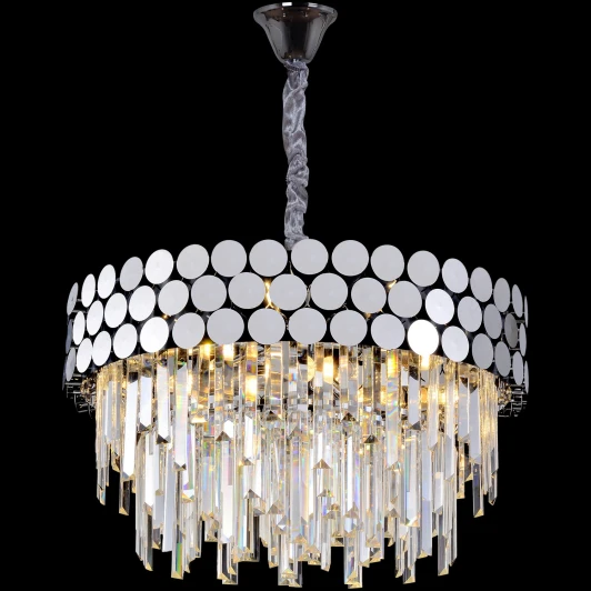 77378-0.3-600 CH Подвесная люстра хрустальная Reluce 77378-0.3-600 CH