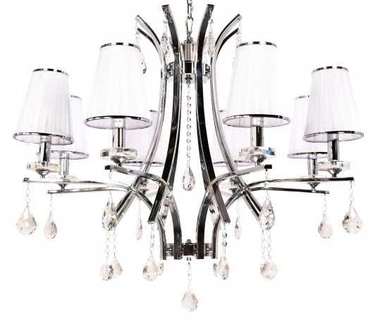 LDP 66247-8 WT Подвесная люстра Lumina Deco Glamour LDP 66247-8 WT