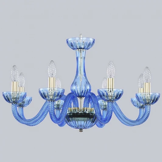 1310/8/240 G Aq/Aquamarime/M-1H Подвесная люстра Bohemia 1310 1310/8/240 G Aq/Aquamarime/M-1H