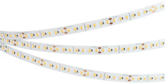 037831 Светодиодная лента RT-A140-10mm 24V Warm3000 SUN (20 W/m, IP20, 2835, 5m) (Arlight) 037831