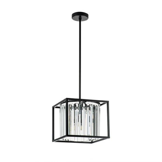 713037 Потолочная люстра на штанге Osgona Regolo 713037 (220V, хрусталь, куб)