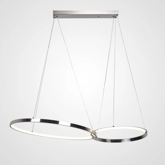 Zenda01 Подвесной светильник Zenda D60+D40 By ImperiumLoft Zenda01 (LED, 220V, на тросе, кольцо)