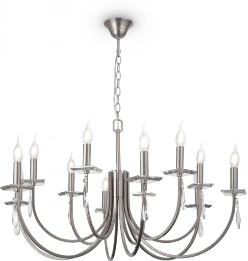 FR1006PL-12N Подвесная люстра Freya Forte FR1006PL-12N (220V, на цепи, свеча)