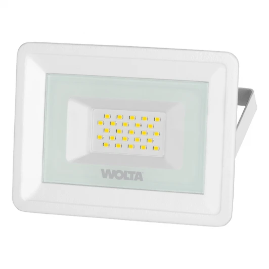 WFL-20W/06W Светодиодный прожектор 20Вт 5700К IP65 белый Wolta WFL-20W/06W