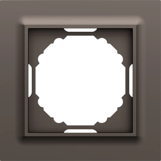 DEW21153 Рамка 1-я, Wave мокко Donel A07 DEW21153