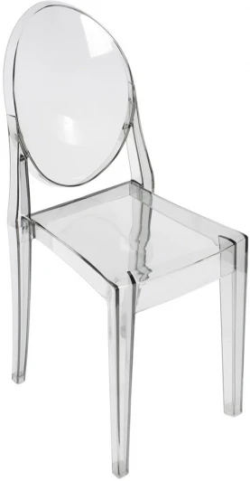 FR 0035 Стул Victoria Ghost прозрачный серый Bradex Home FR 0035