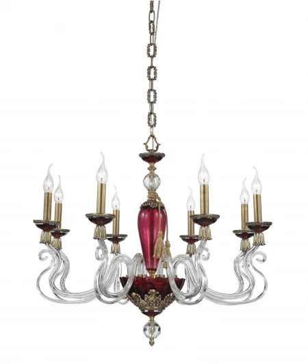 Rimini E 1.1.8 RED Подвесная люстра Dio D'Arte Rimini E 1.1.8 RED