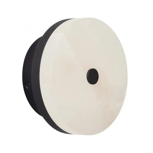 061700 Настенный светильник SP-MENTA-WALL-R165-12W Warm2700 (BK, 130 deg, 230V) (Arlight, IP20, Мрамор) 061700
