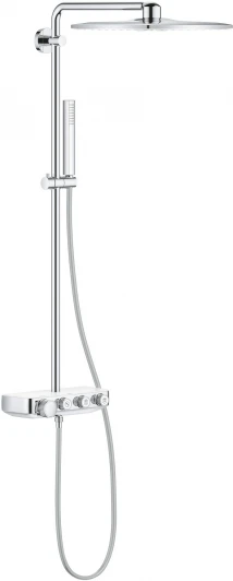 26508LS0 Душевая стойка Grohe Euphoria SmartControl 310 Duo Cube 26508LS0 белая луна, с термостатом