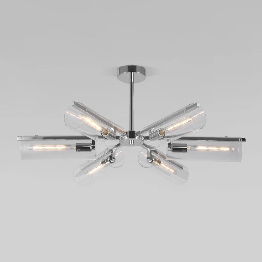 70144/6 хром Потолочная люстра на штанге Trompeta 70144/6 хром Eurosvet (220V)