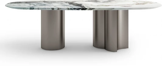 160KD-60080 Стол обеденный, мрамор Picasso 240*110*75см Garda Decor арт.160KD-60080