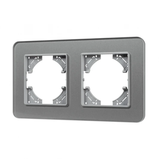 049710 Рамка стеклянная FRM-OMALI-SFGS-2-GR (Arlight) 049710