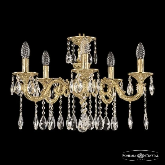 71201/5/175 A G Подвесная люстра Bohemia 7120 71201/5/175 A G