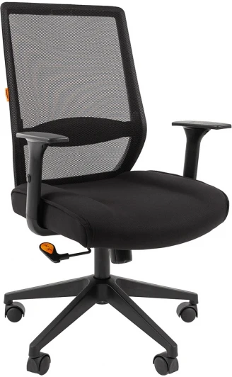 CHAIRMAN 555 LT Компьютерное кресло CHAIRMAN 555 LT (Металл,Пластик,Ткань,Сетка/Черный)