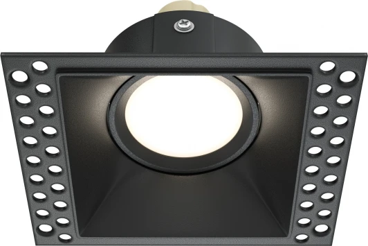 DL042-01-SQ-B Встраиваемый светильник под гипсокартон Dot GU10 1x50Вт Maytoni Technical DL042-01-SQ-B (220V)