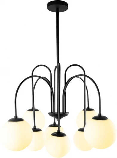 A1675LM-8BK Потолочная люстра на штанге Arte Lamp A1675LM-8BK (220V, шарики)