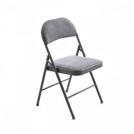 УТ000042557 Стул складной GJ-22 серый рогожка Stool Group УТ000042557