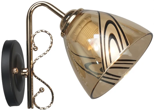 MD.4077-1-W FGD+BK Бра Imex MD.4077-1-W FGD+BK