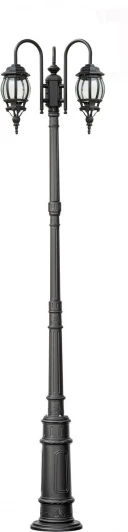 83410SB 10 down E7 Bl Наземный фонарь IP44 Oasis Light AMERICA S 83410SB 10 down E7 Bl (220V, фонарь)