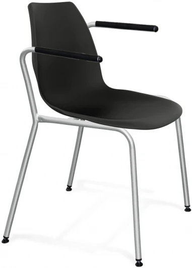 9311143101 Стул SHT-ST29/S98 черный/хром лак Sheffilton 9311143101