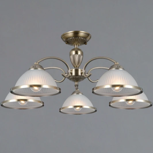 IL0596-5CSQ-25 AB AREZZO Потолочная люстра на штанге ILLUMICO IL0596-5CSQ-25 AB AREZZO