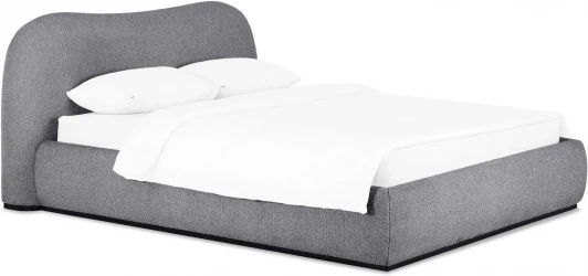 831394 Кровать Patti с подъемным механизмом ОГОГО (арт.831394), (Ткань,Букле/Темно-серый)