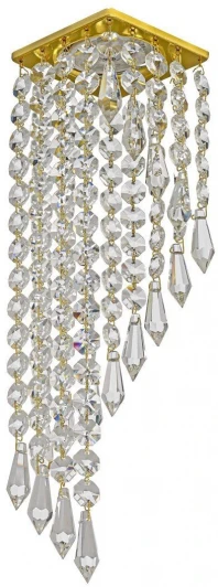 Tayo GU10.5.14.8x8.711 G Встраиваемый светильник хрустальный Dio D'Arte Tayo Gold GU10.5.14.8x8.711 G