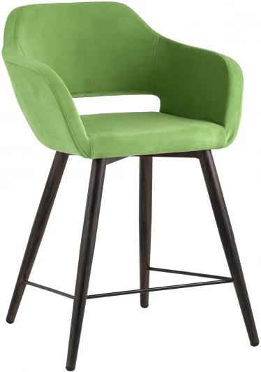 УТ000025173 Стул полубарный Stool Group Саймон велюр травяной УТ000025173