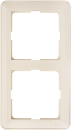 KD-2-28 Рамка на 2 поста (слоновая кость) Systeme Electric W59 KD-2-28
