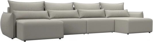 128685 Диван П-образный Лига-051 НПБ Лонг Лига Диванов (Рогожка) арт.128685