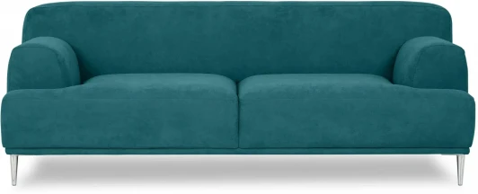 604113 Диван Portofino 2-х местный ОГОГО (арт.604113), (Рогожка/Зеленый)