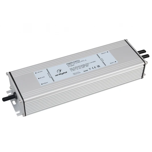 055649 Блок питания ARPV-LG-24300-PFC-A (24V, 12.5A, 300W) (Arlight, IP67 Металл) 055649