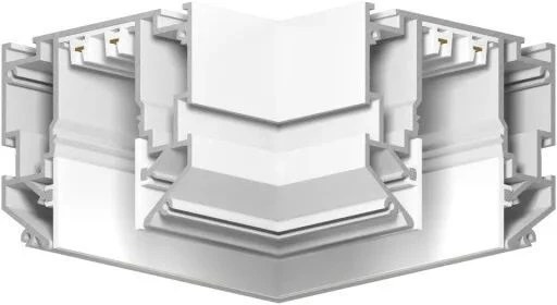 TR2026-WH Угловой элемент 90° Smart One TR2026-WH трека алюминий, белый