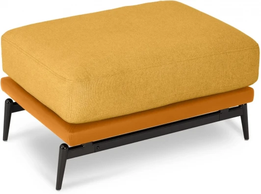 808360 Пуф Ispani ОГОГО (арт.808360), (Экокожа,Ткань/Оранжевый)