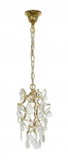 Unico E 1.3.P1.600 G Подвесной светильник Dio D'Arte Unico E 1.3.P1.600 G (220V, хрусталь Elite, на цепи)