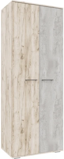 508426 Шкаф Woodville Вальс ШК-800 дуб крафт серый / бетонный камень 508426