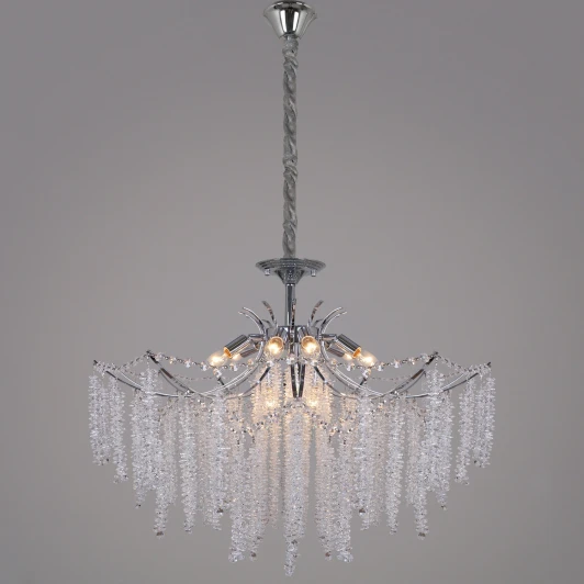 06760-0.4-800 MX CH Подвесная люстра хрустальная Reluce 06760-0.4-800 MX CH